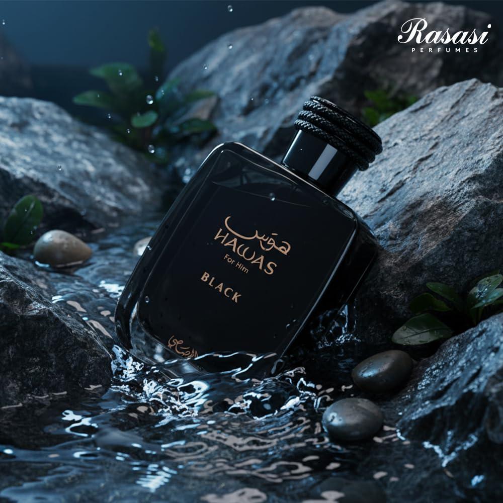 Rasasi Hawas Black 100ml Fragrance