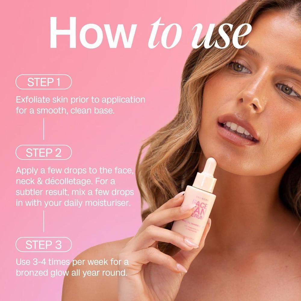Face Tan Serum Gradual Face Serum for a Customizable Tan 30ml