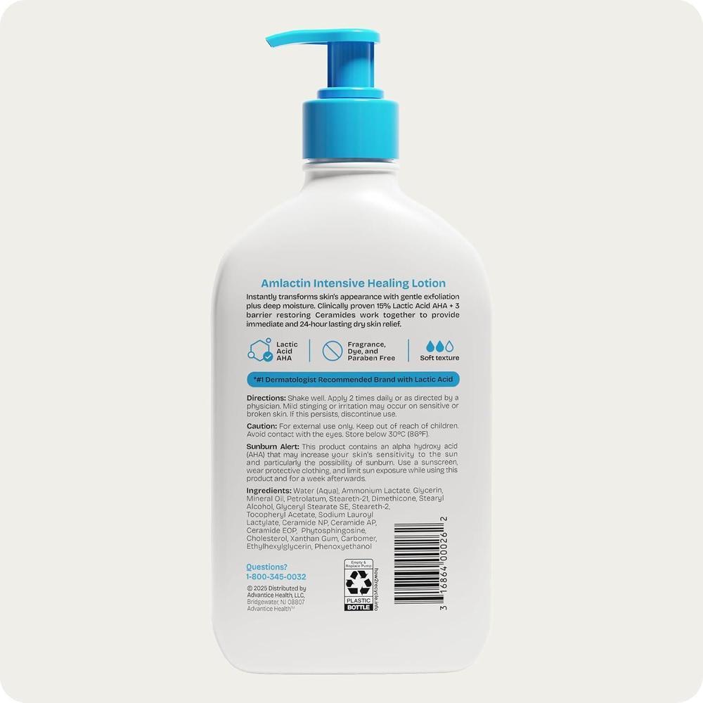 AHA 15% Intensive Healing Body Lotion 14.1 Oz
