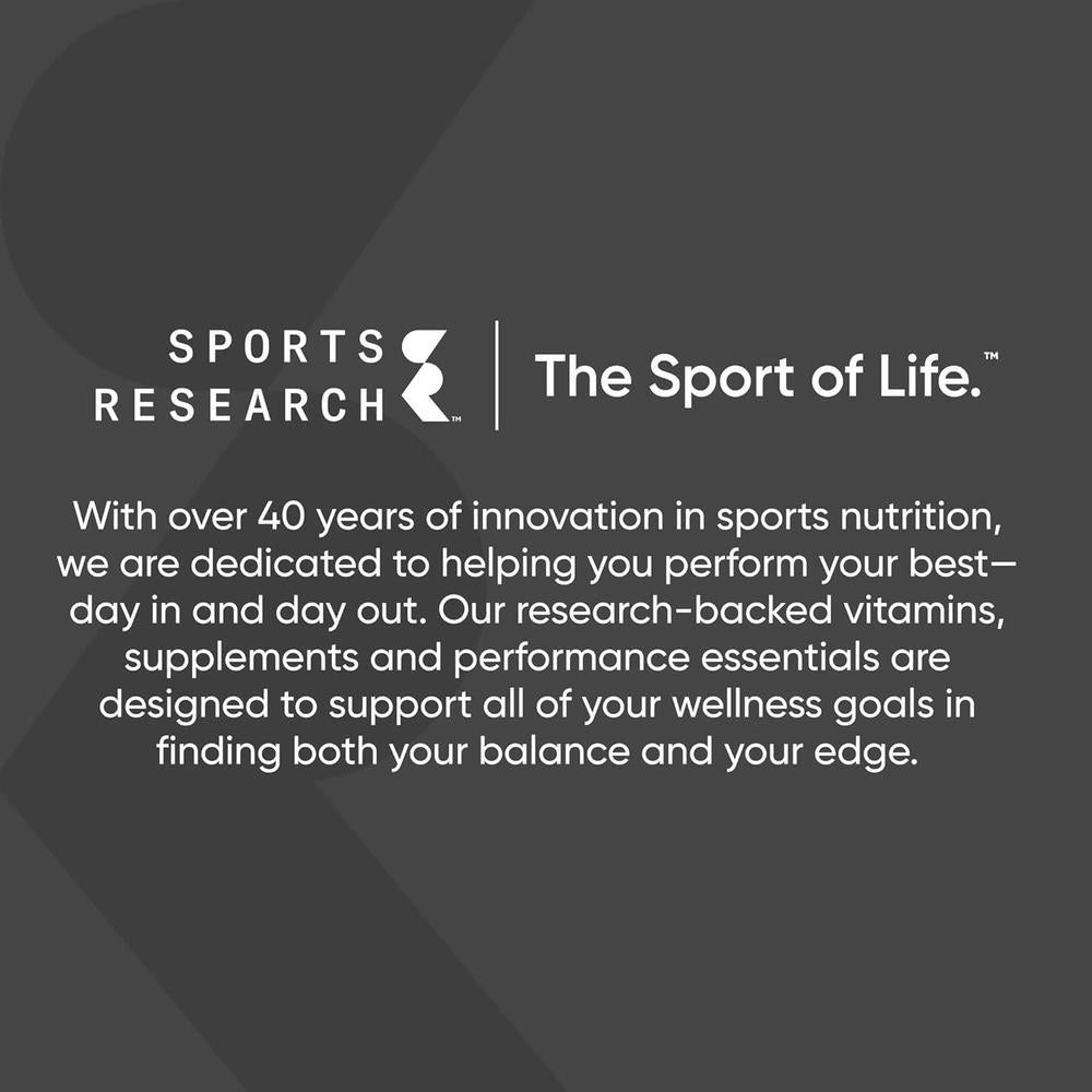 Sports Research Vitamin D3 5000iu & K2 Mk7 100mcg 60 Softgels