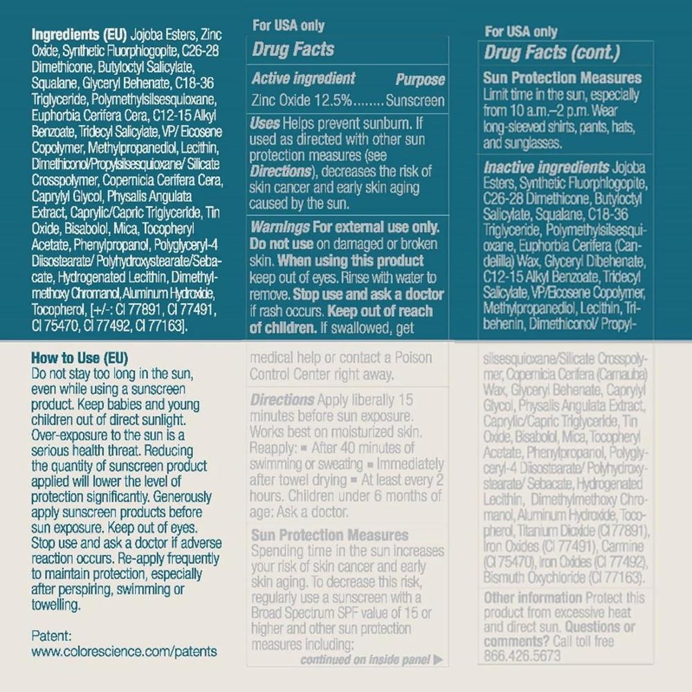 Total Protection Color Balm SPF 50 Mineral 9g