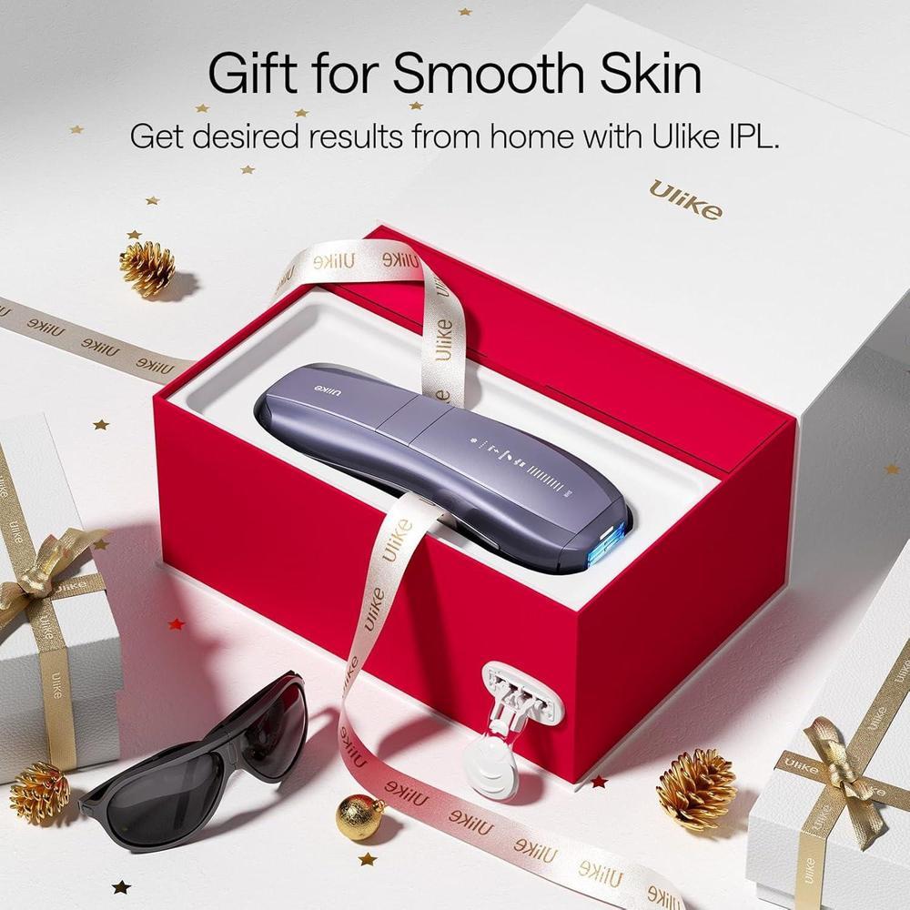 Ulike Depiladora láser Air 10 IPL para mujeres y hombres con sistema de enfriamiento y luces duales para depilación casi indolora y efectiva