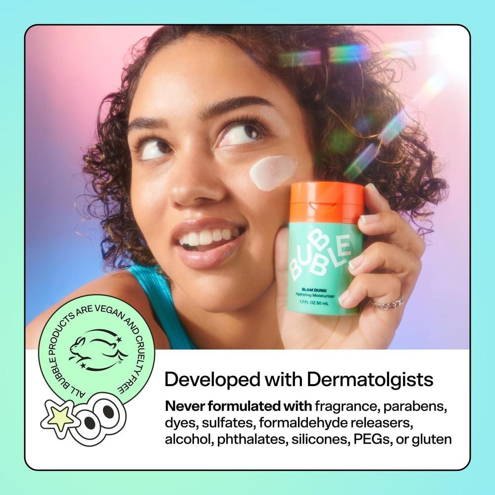 Skincare Essentials Gift Set - Gel Cleanser, Vitamin C Serum, Eye Cream, Water Cream & Moisturizer - Travel Size