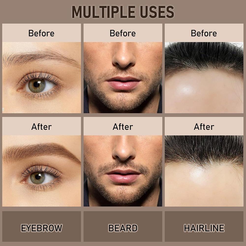 Dual-Ended Eyebrow Pencil 4D Brow-Fection Pen