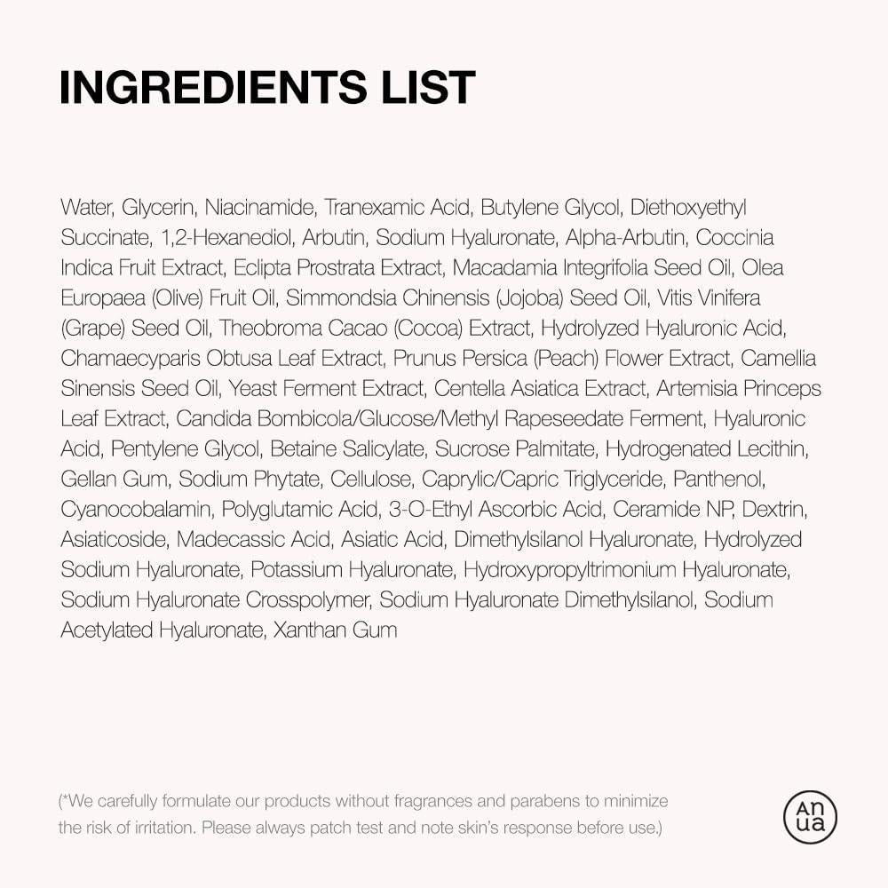 Niacinamide 10% + TXA 4% Serum, Hyaluronic Acid, 30ml