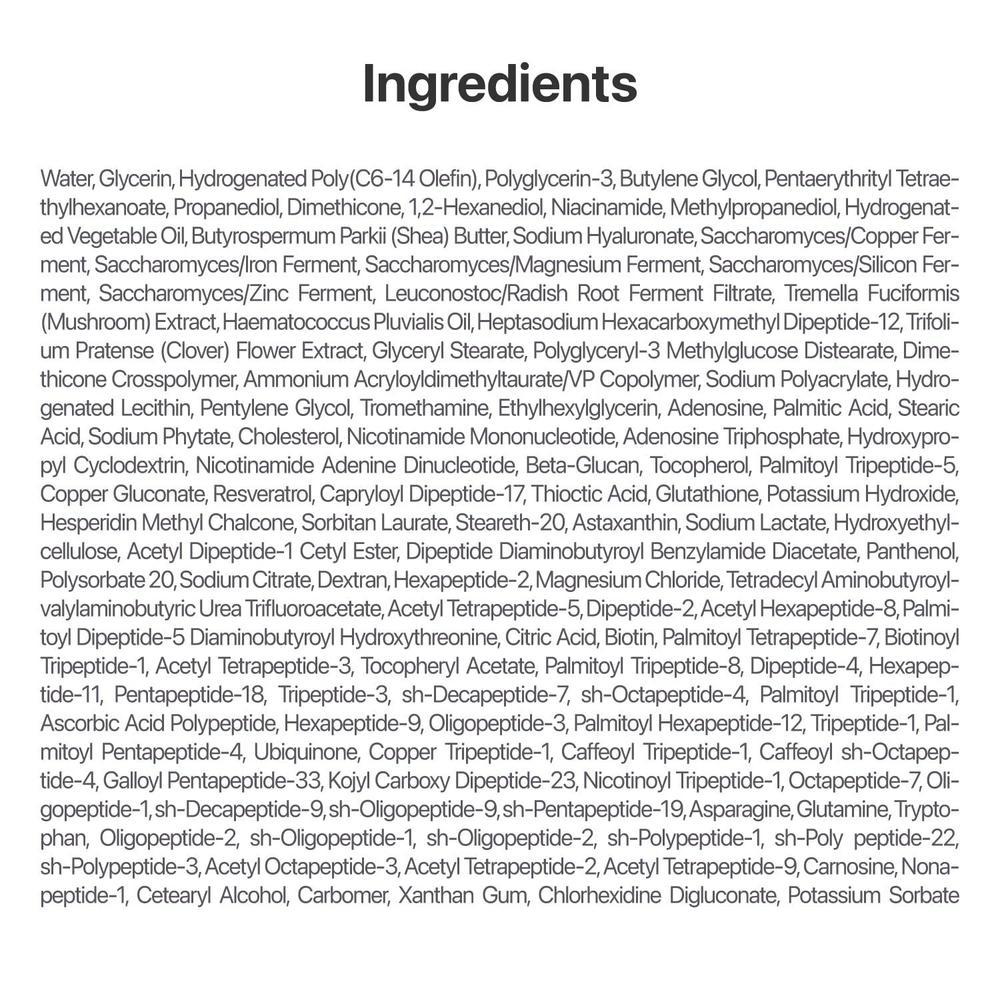 No.9 NAD+ BIO Lifting Serum Peptide Facial Serum 50 ml