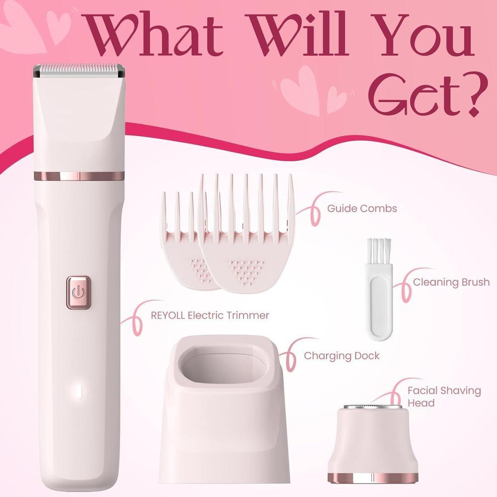 Bikini Trimmer Painless Electric Razor Silk Skin