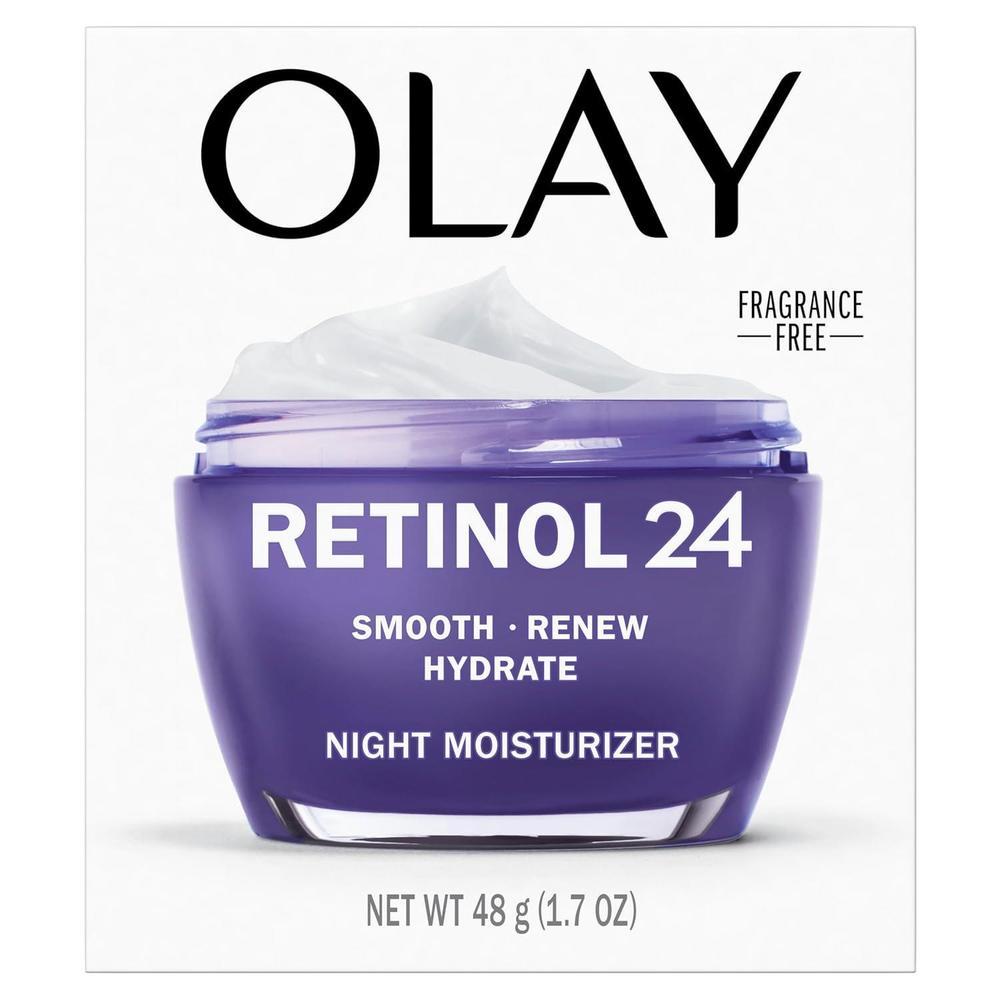 Retinol 24 Face Moisturizer Cream, Anti-Aging Night, 50.3ml