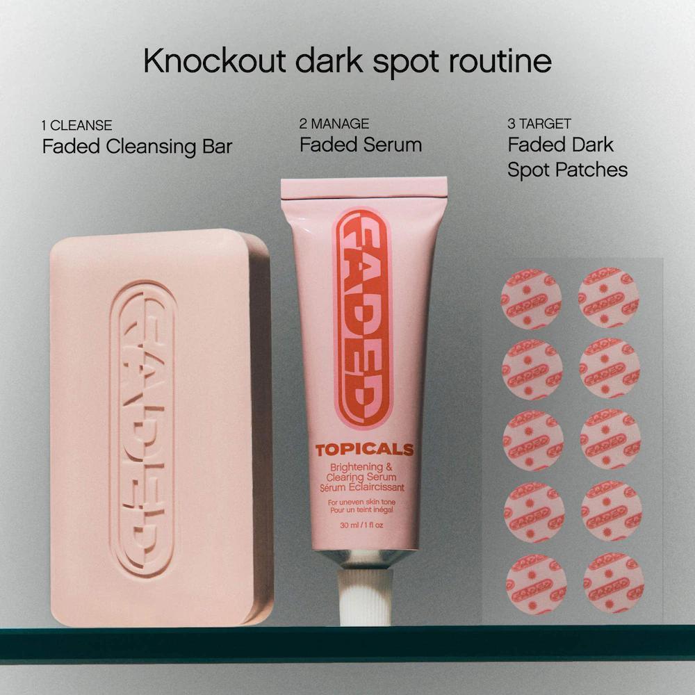 Faded Tranexamic Acid Dark Spot Patches for Hyperpigmentation