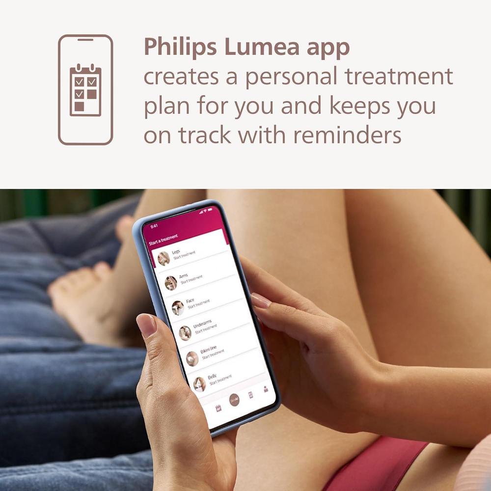 Philips Lumea 9000 Series - Dispositivo de depilación IPL para hombres y mujeres con tecnología SenseIQ, 4 accesorios