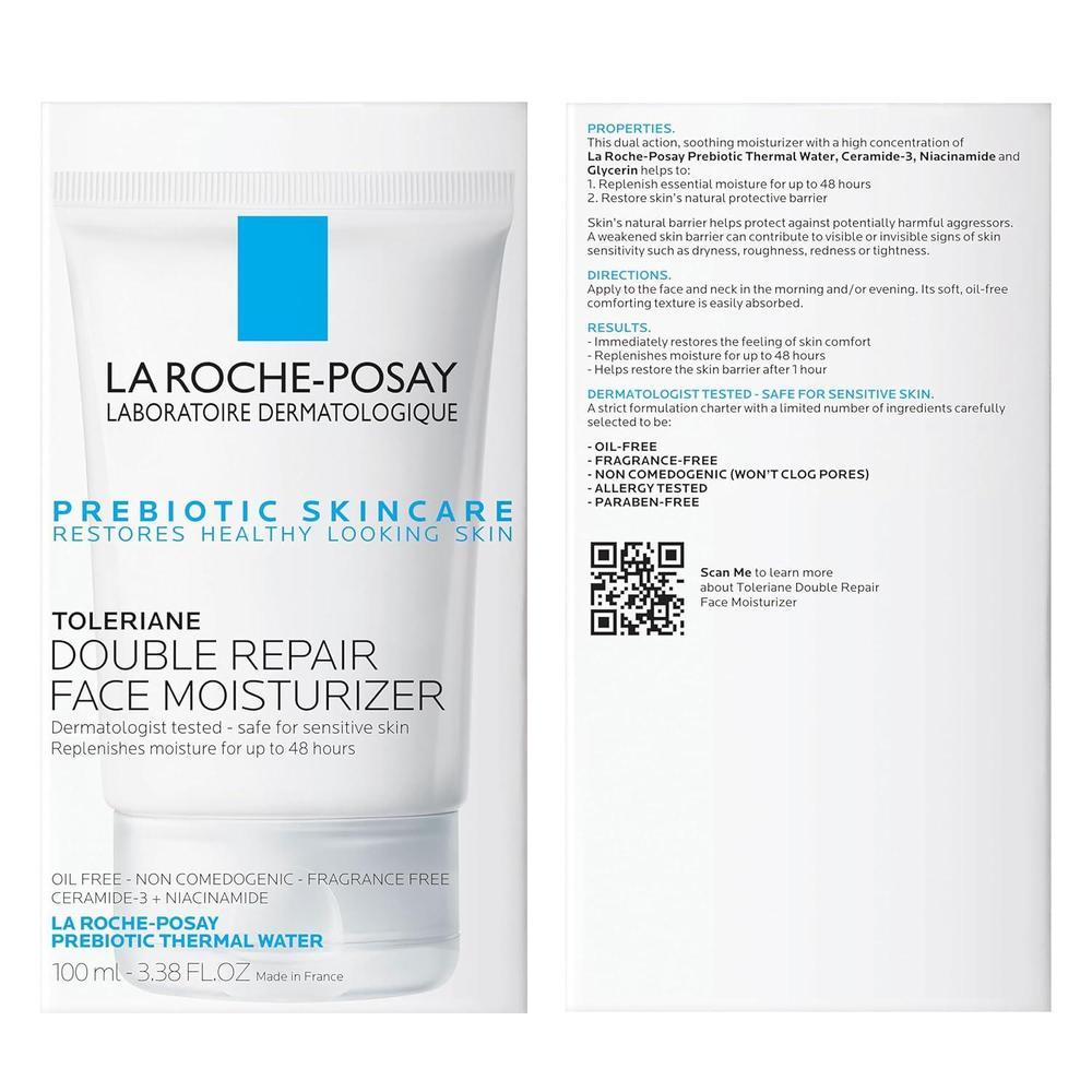 Toleriane Double Repair Face Moisturizer Niacinamide Cream 91g