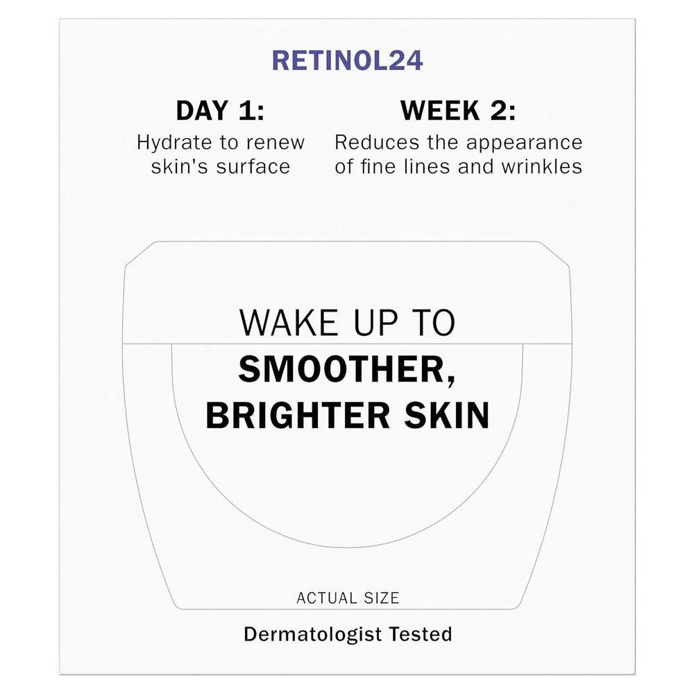 Retinol 24 Face Moisturizer Cream, Anti-Aging Night, 50.3ml