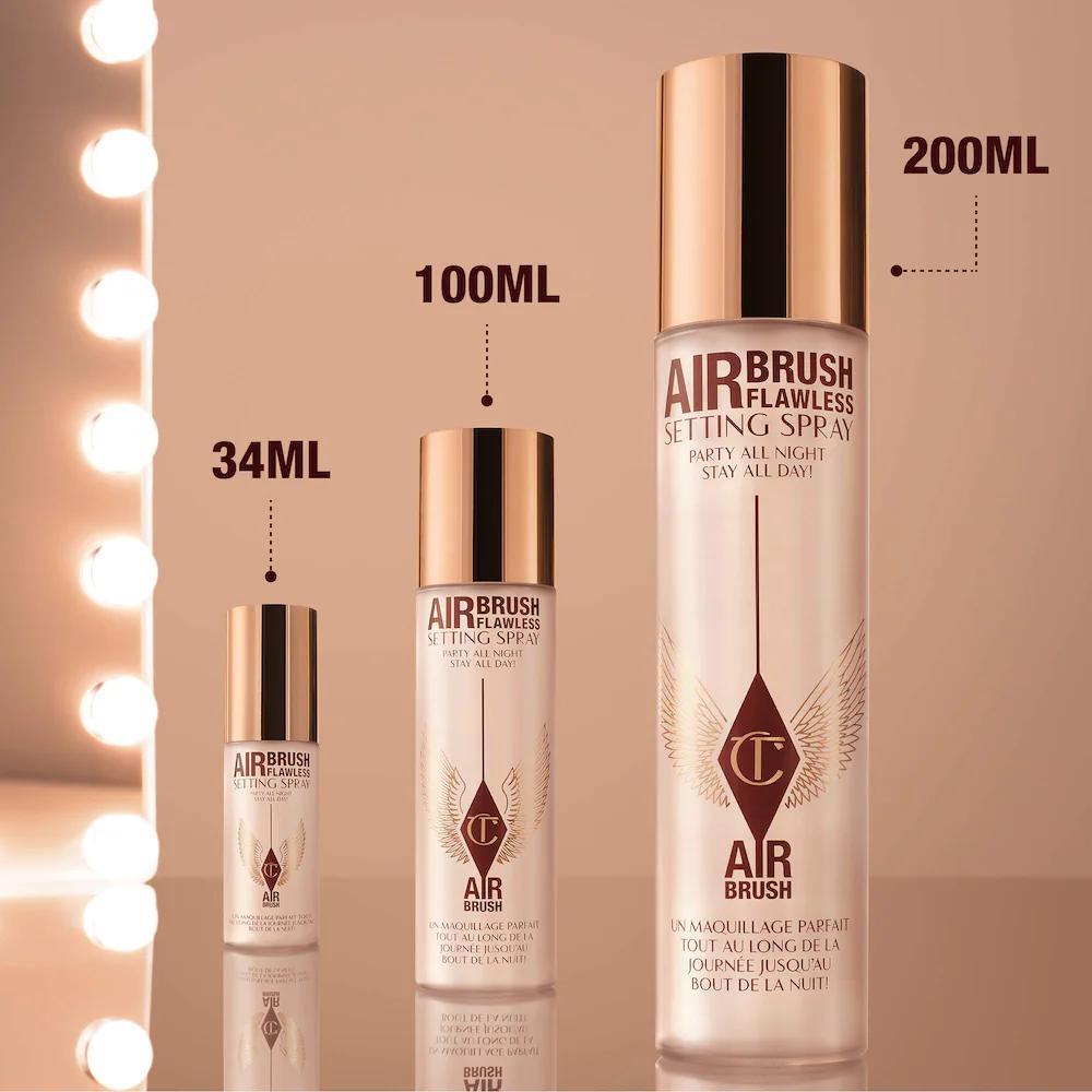 Mini Airbrush Flawless Setting Spray Duo Gift Set