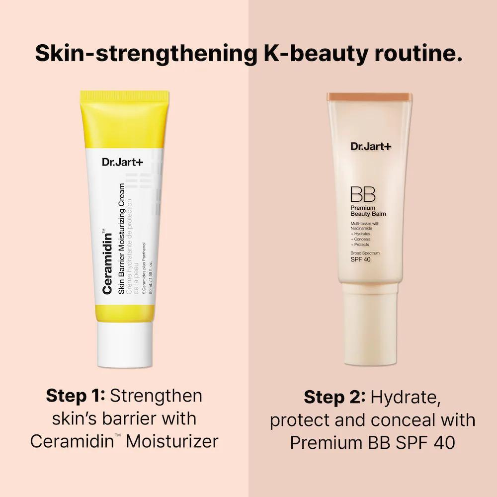 Premium BB Tinted Moisturizer with Niacinamide and SPF 40