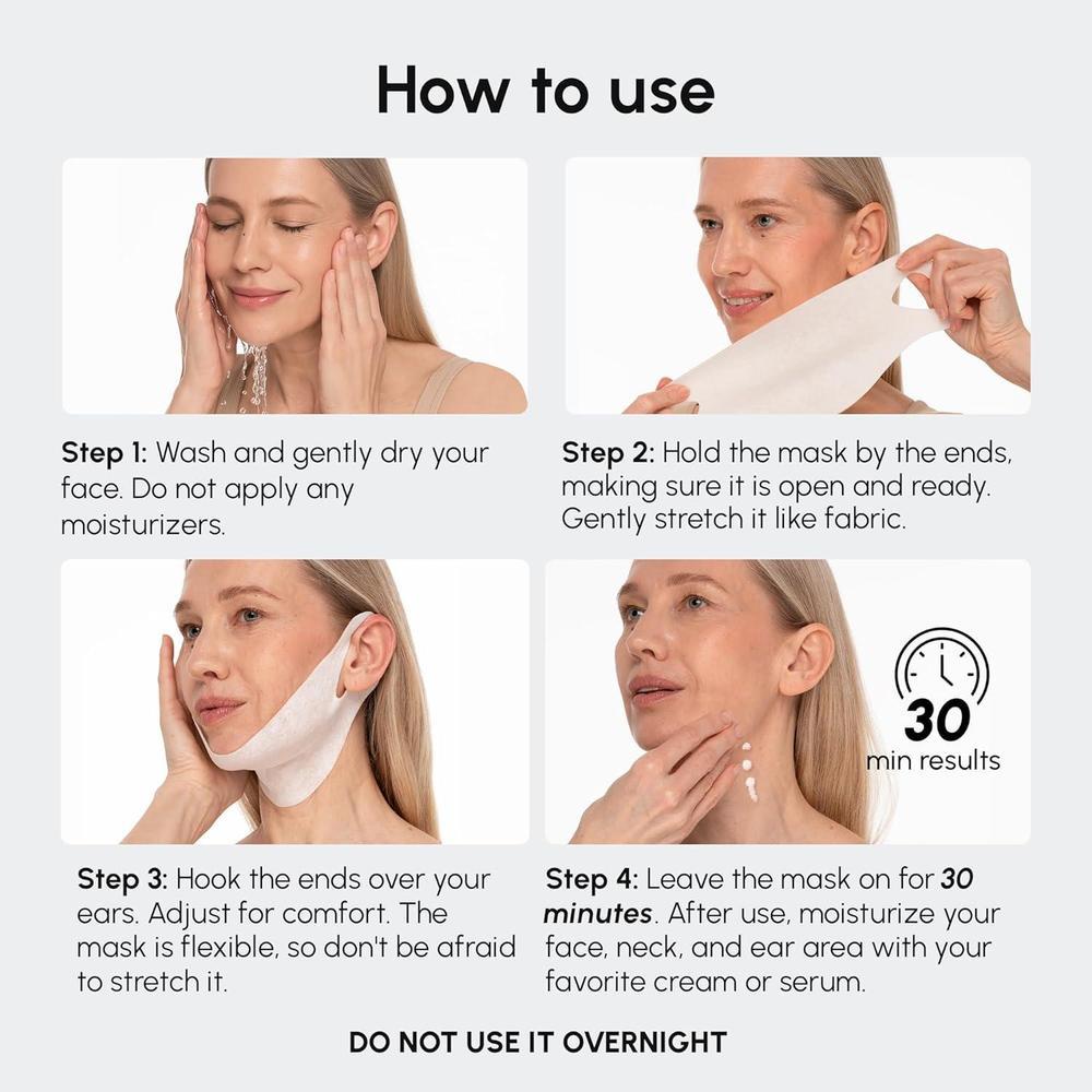 V Line Lifting Mask With Retinol & Hyaluronic Acid